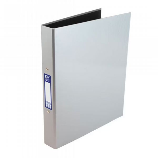 Elba Classy Metallic Silver A4 Ring Binder 25mm 400017759