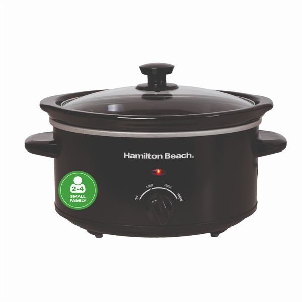 Hamilton Beach 3.5L Slow Cooker Black